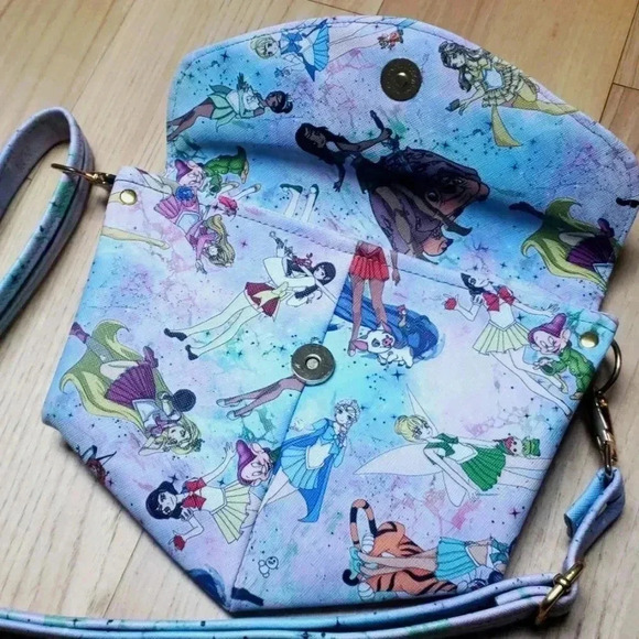 Sailor Moon Disney Collaboration Skye Crossbody Bag Purse Anime Cosplay - Picture 6 of 8
